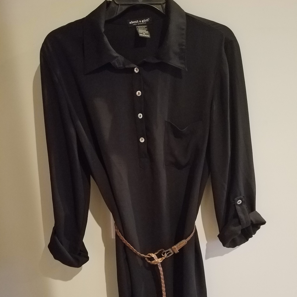 Long tunic /shirt, pair w/leggings or for work
